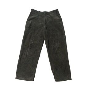 Uniqlo Men's Corduroy Pants - Dark Olive